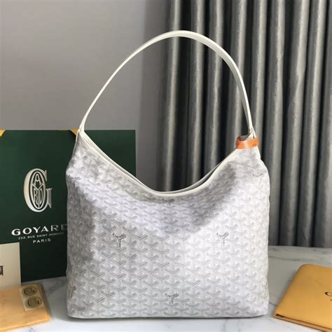 goyard hardy bag white|goyard hobo bag price.